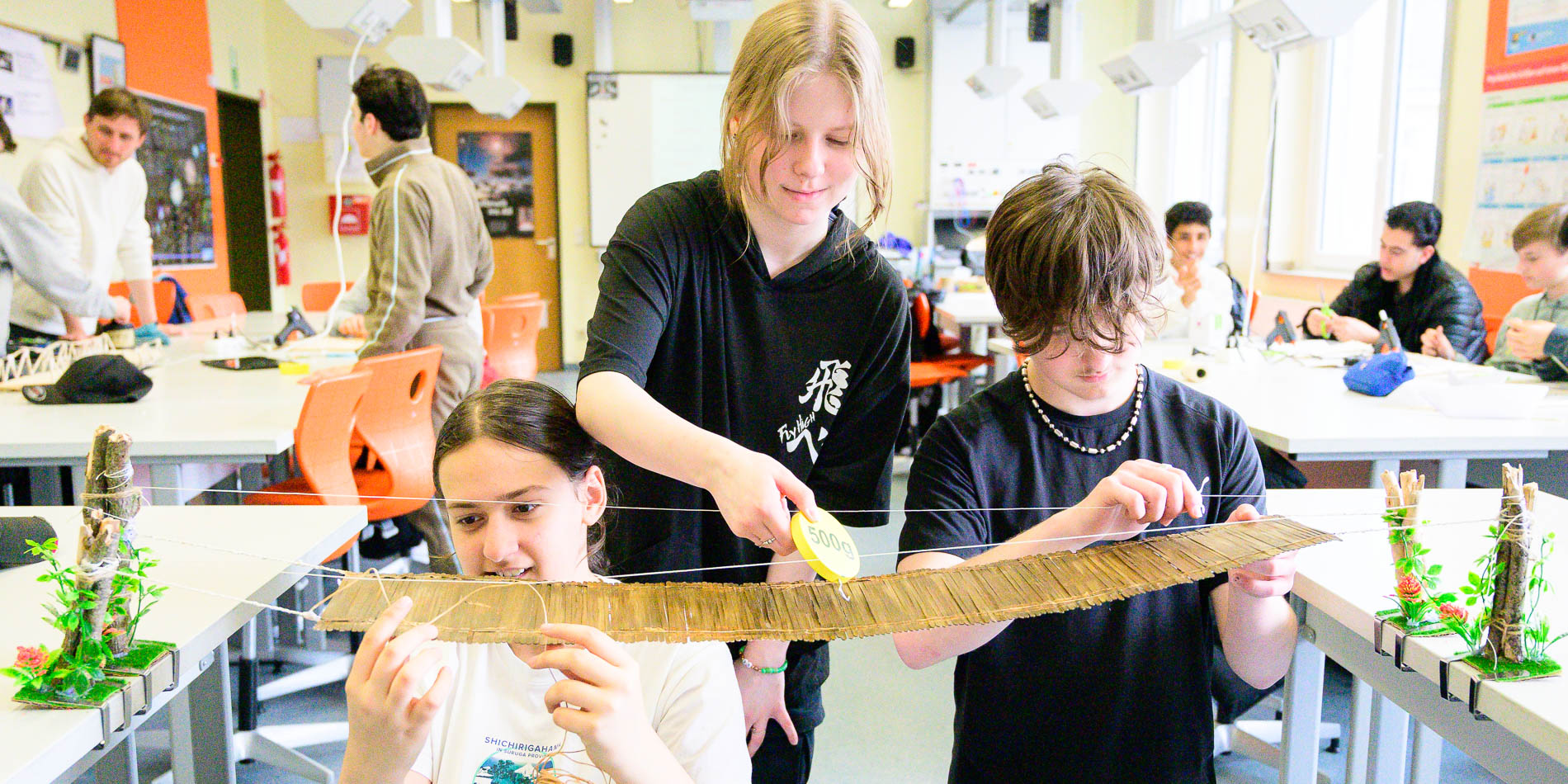 Das THG ist eine MINT-freundliche Schule - schon ab der 5ten Klasse!